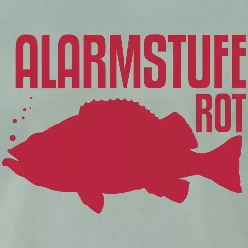 Norwegen Angler T-Shirt «Alarmstufe Rot»