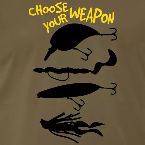 Hecht T-Shirt «Choose your weapon!»