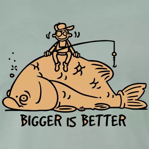 Angel T-Shirt «Bigger is better»