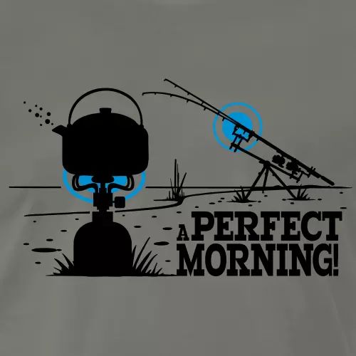 Karpfen T-Shirt «A perfect morning»