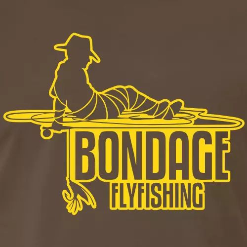 T-Shirt Fliegenfischen «Bondage Flyfishing»